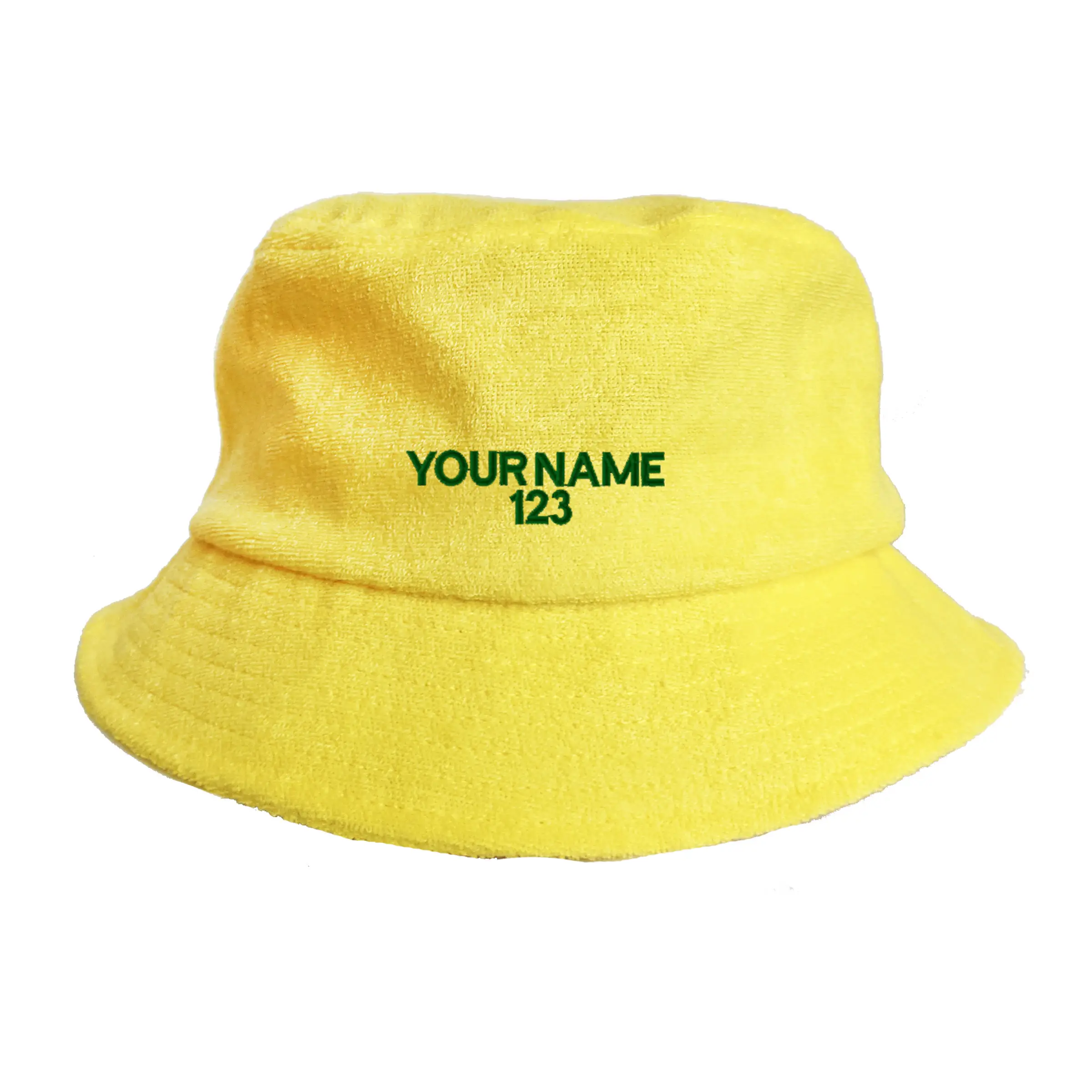 Alternative view of Aussie Backyard Cricket Yellow Towlie - Adult