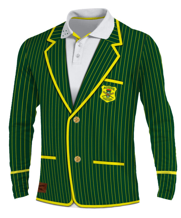 Aussie Backyard Cricket ‘Captain’ Long Sleeve Shirt – Adult