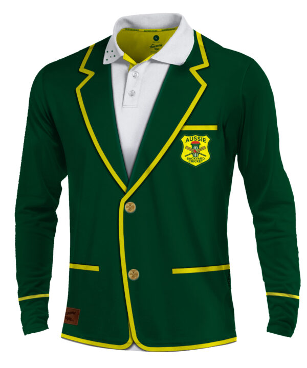 Aussie Backyard Cricket ‘Number 1s’ Long Sleeve Shirt – Adult