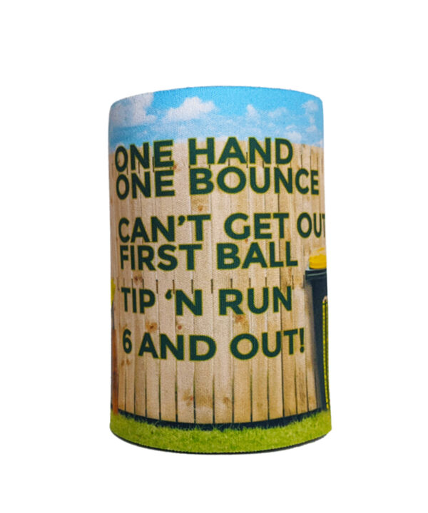 Alternative view of Aussie Backyard Cricket Stubby Cooler