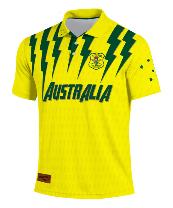Aussie Backyard Cricket ‘Thunderstruck’ Shirt – Adult