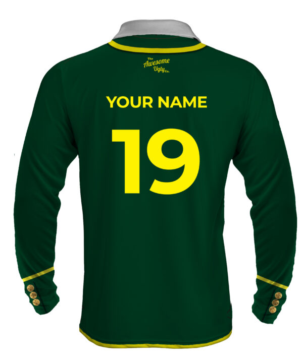 Alternative view of Aussie Backyard Cricket ‘Number 1s’ Long Sleeve Shirt – Adult
