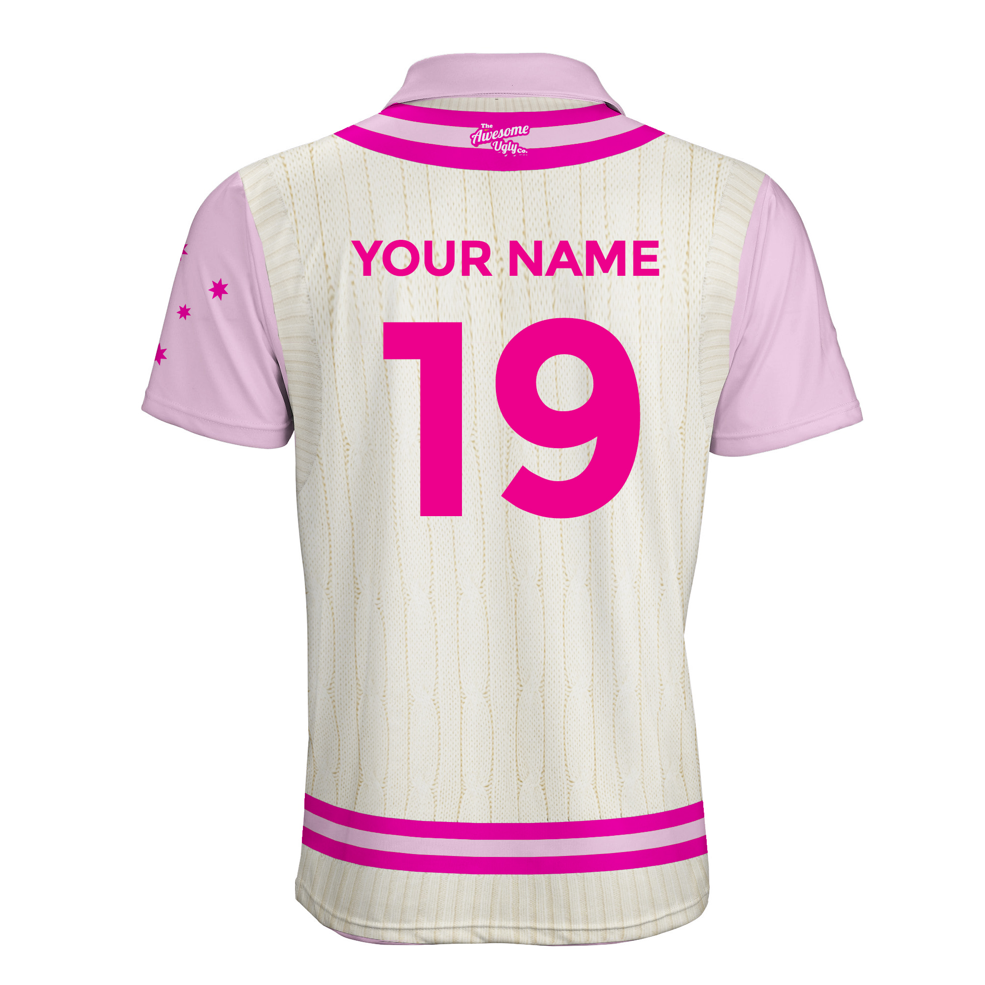 Aussie 'Pink' Backyard Cricket Shirt - Adult - Image 2