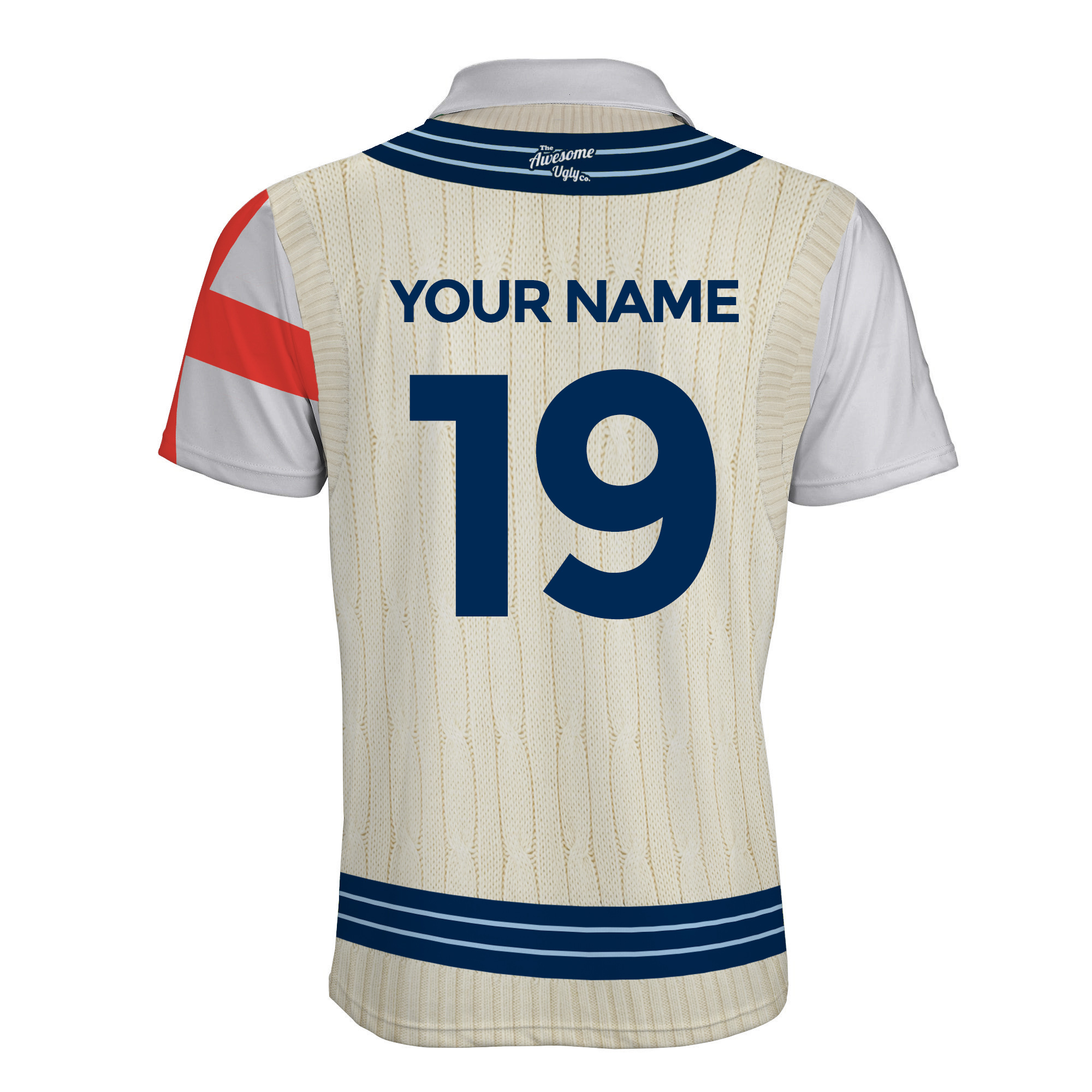 English Backyard Cricket Shirt - Adult - Image 2