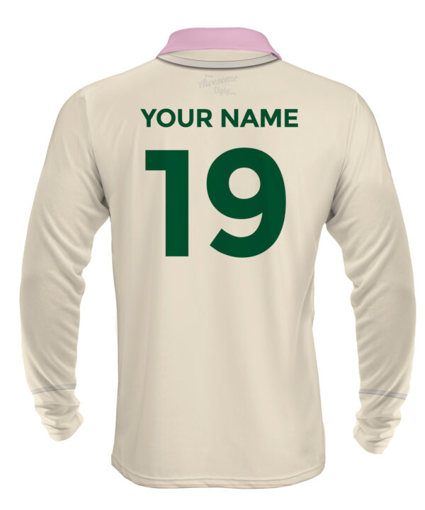 Alternative view of Aussie Backyard Cricket ‘Commentary Team’ Long Sleeve Shirt – Adult