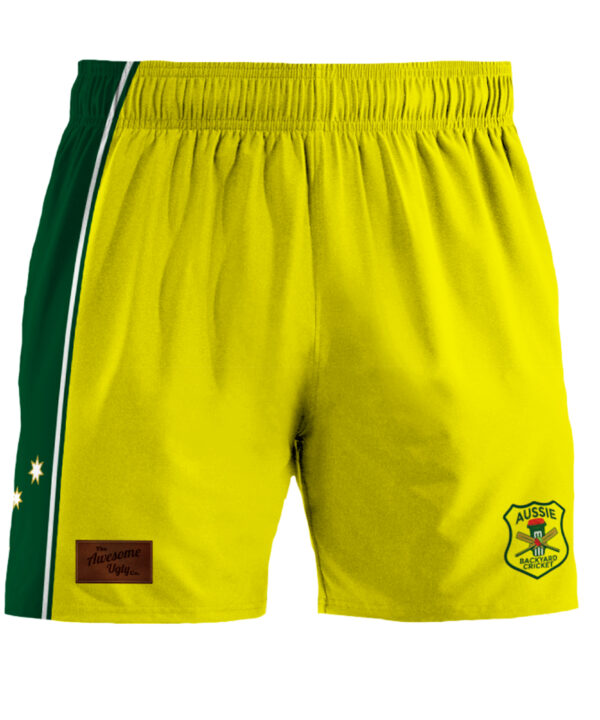 Aussie Backyard Cricket 'Punter' Shorts - Adult