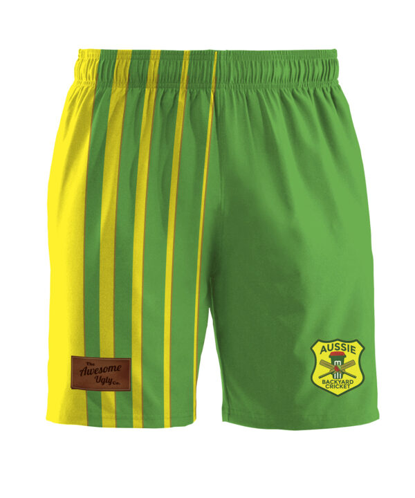 Aussie Backyard Cricket 'Rep' Shorts - Adult