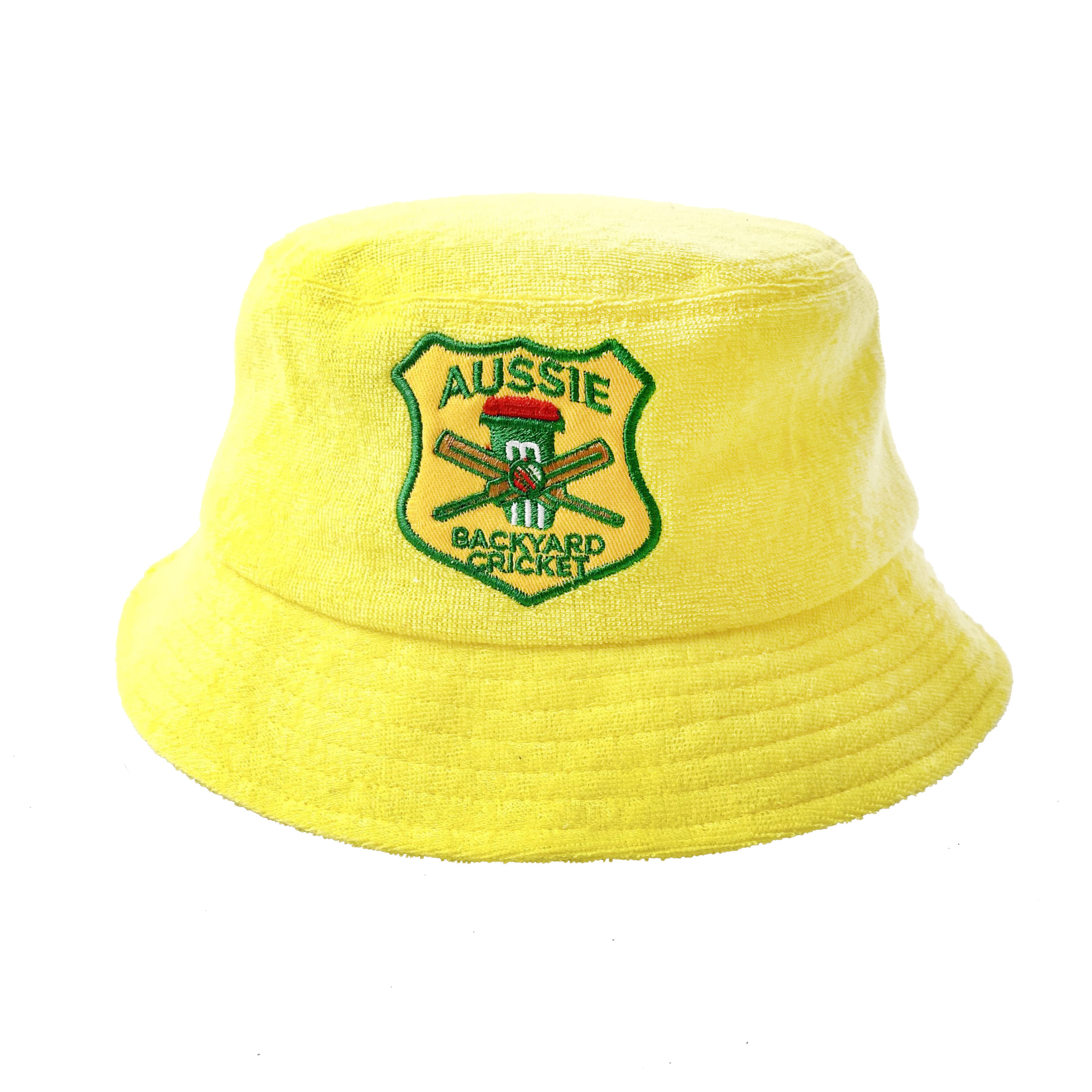Aussie Backyard Cricket Yellow Towlie - Adult
